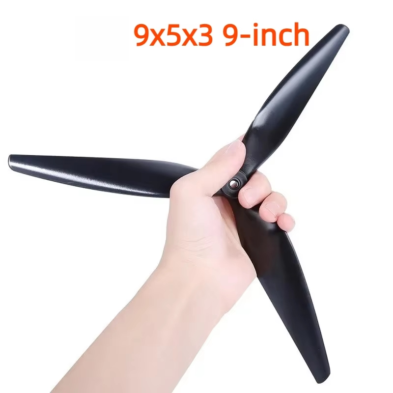 9インチ 3枚羽根プロペラ 9x5x3 CW CCW FPV - Fpv Drone Propeller のレビューと価格