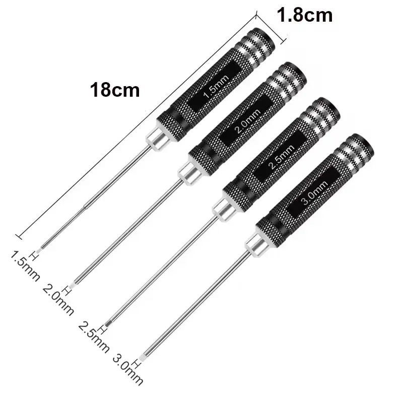 六角レンチセット 1.5/2.0/2.5/3.0mm - F - Fpv Drone Tool Kit のレビューと価格